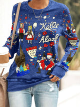 Damen-Sweatshirt mit Kölner Karnevals Print