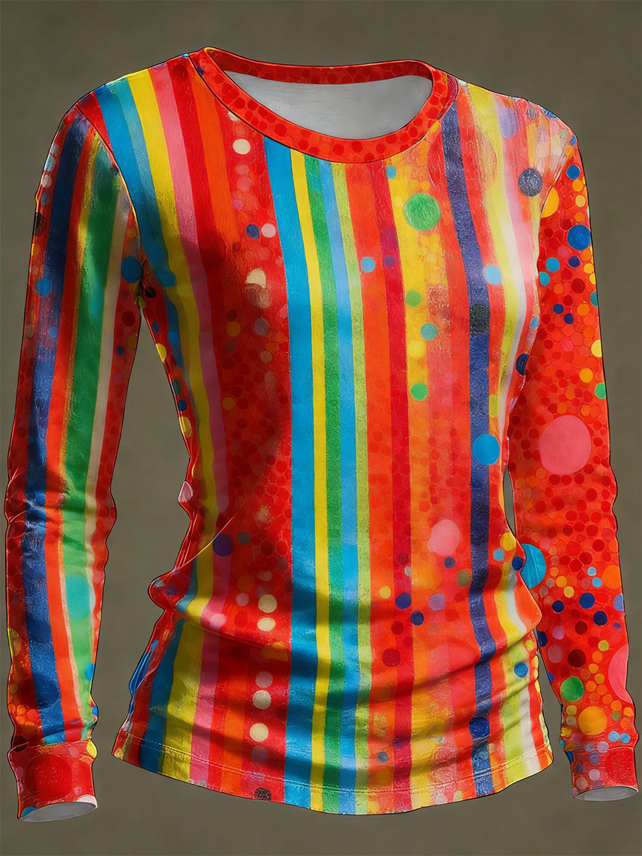 Frauen Deutschland Köln Karneval Print lässig Langarm T-Shirt