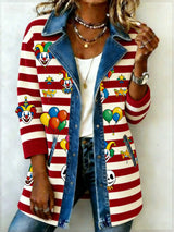 Damen Kölner Karneval Cord Anzug Jacke