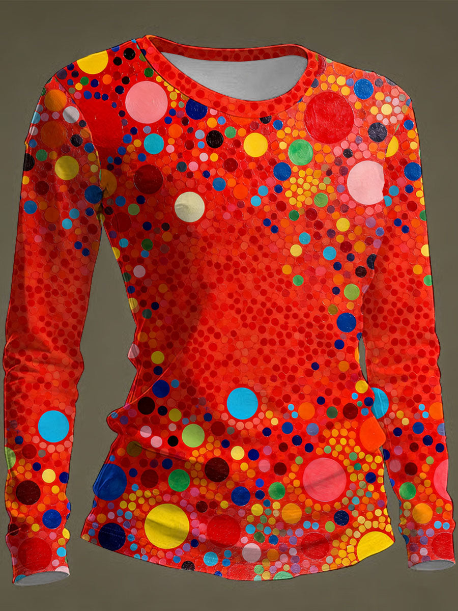 Frauen Deutschland Köln Karneval Print lässig Langarm T-Shirt