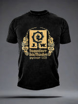 Herren-T-Shirt mit kurzen Ärmeln Bier liebhaber