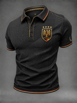 Herren-Fußballshirt mit Deutschland-Druck