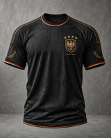 Herren-Fußball-T-Shirt mit Deutschland-Druck