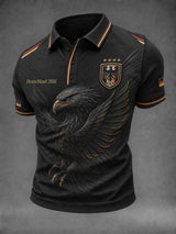 Herren-Fußballshirt mit Deutschland-Druck