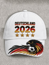 Unisex-Basecap mit Fußball-Design aus dem deutschen Urlaubsort