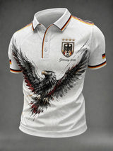 Herren-Fußballshirt mit Deutschland-Druck