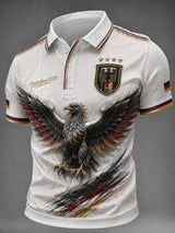 Herren-Fußballshirt mit Deutschland-Druck