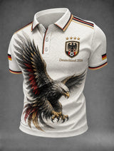 Herren-Fußballshirt mit Deutschland-Druck