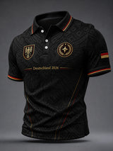 Herren-Fußballfan-Shirt mit Aufdruck