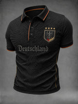 Herren-Fußballshirt mit Deutschland-Druck