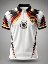 Herren-Fußballkurzarmshirt aus Deutschland