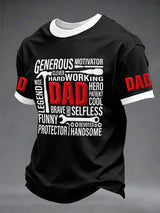 Herren Vatertag Spaß Casual T-Shirt