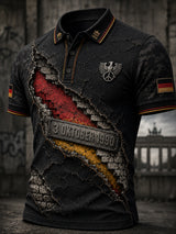 Herren-Tag der Deutschen Einheit-Kurzarm-T-Shirt