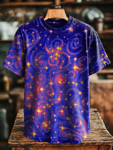 Unisex Kunst Starburst lässig T-Shirt